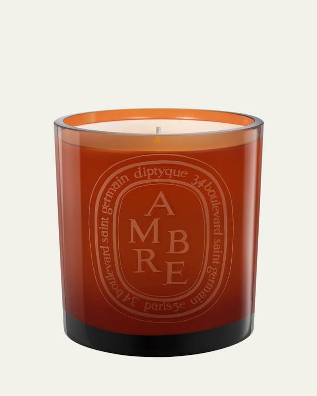 Ambre (Amber) Scented Candle,